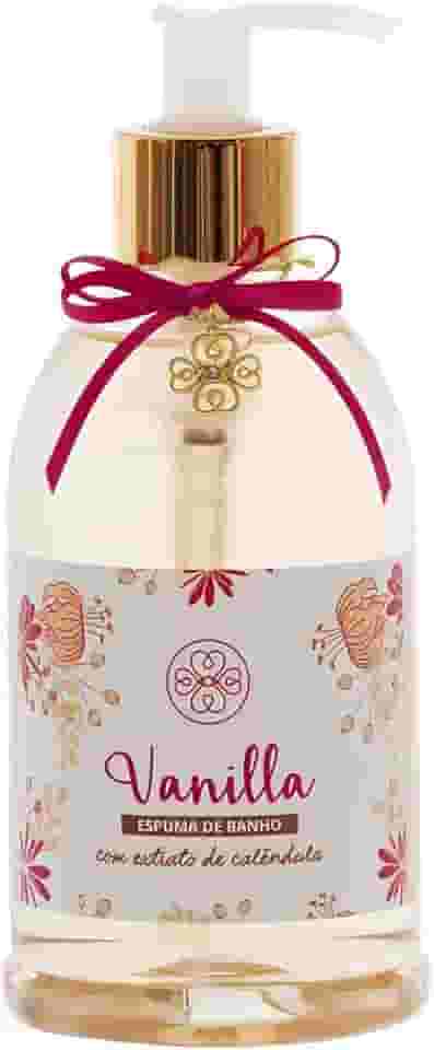 Espuma de Banho Vanilla 380ml – Hidratante, Nutriente e Delicadamente Perfumada para Banhos Relaxantes