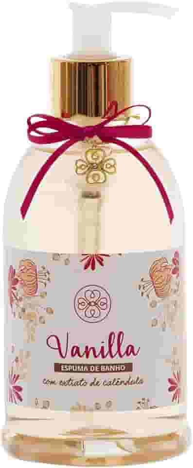 Espuma de Banho Vanilla 380ml – Hidratante, Nutriente e Delicadamente Perfumada para Banhos Relaxantes