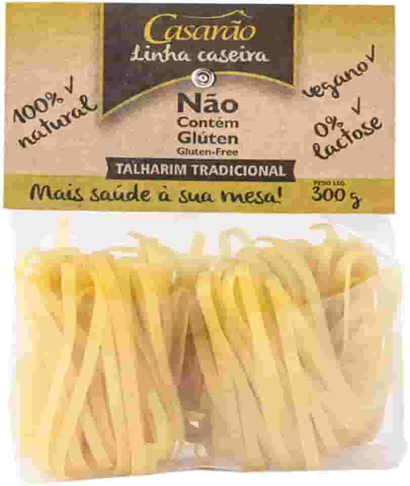 Macarrão de Arroz Talharim Tradicional Sem Glúten Casarão 300g