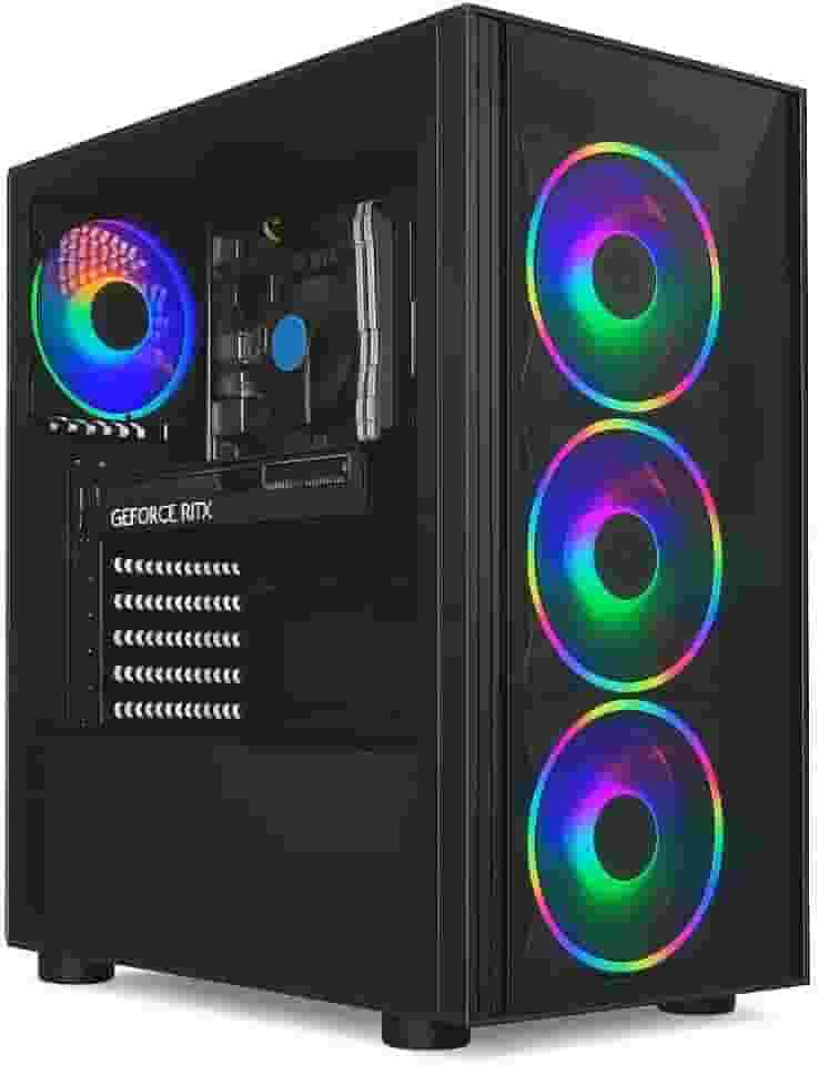 Pc Gamer 3green, Intel I5 10400F, 32GB DDR4, Geforce RTX 3060 12GB, SSD 1TB M.2 Fonte 600W 80 Plus Preto 3G32GB-46