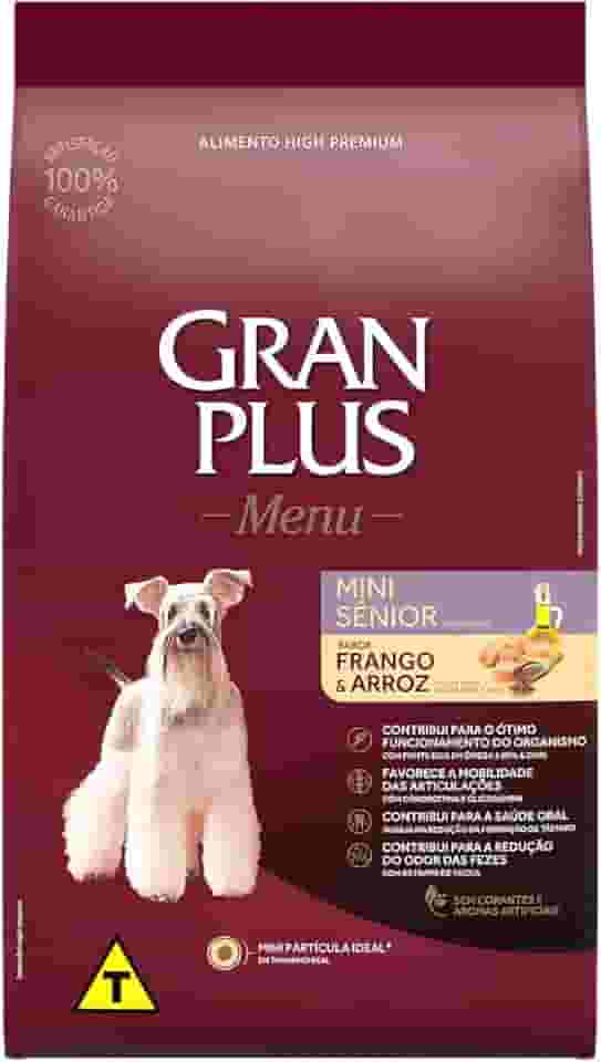 GRANPLUS MENU CAO SENIOR - RAÇAS PEQUENAS - 10,1kg