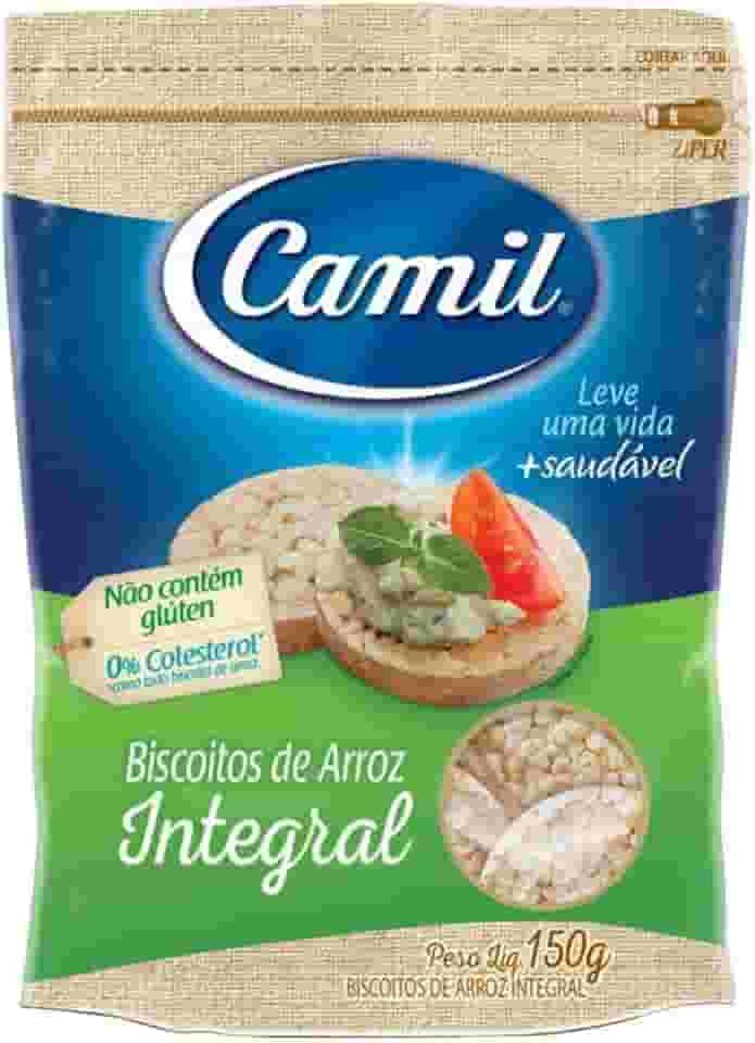 Biscoito de Arroz Integral Camil 150g