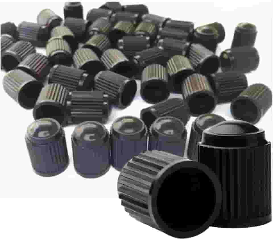 Kit 100 Tampinha Bico Pneu Carro Moto Bicicleta Bike Válvula