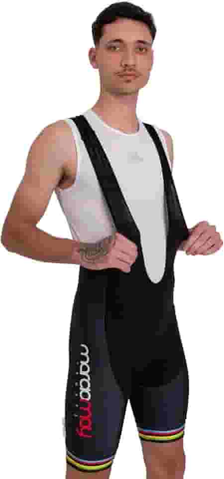 Bretelle de Ciclismo Márcio May Pro Campeão Mundial - Gel