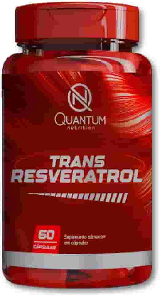 Kit 1-3 Trans-Resveratrol 165mg Antioxidante Saúde pele cardiovascular e cognitiva Quantum 60Caps