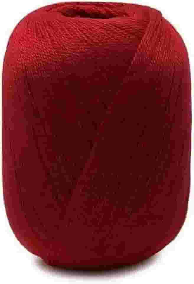 Fio Camila Fashion 500, Linha para Crochê, Diversas Cores - Coats Corrente - UNIDADE (1364 VERMELHO ESCURO)