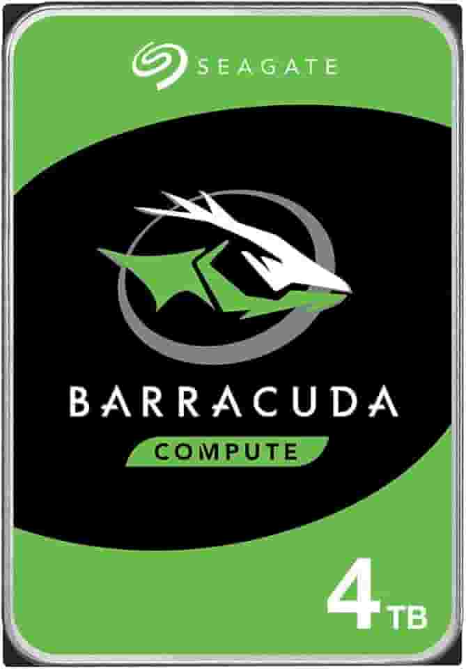 HD Interno, Barracuda Compute HDD 3.5, 4TB, ST4000DM004, Seagate, HD interno, Prata