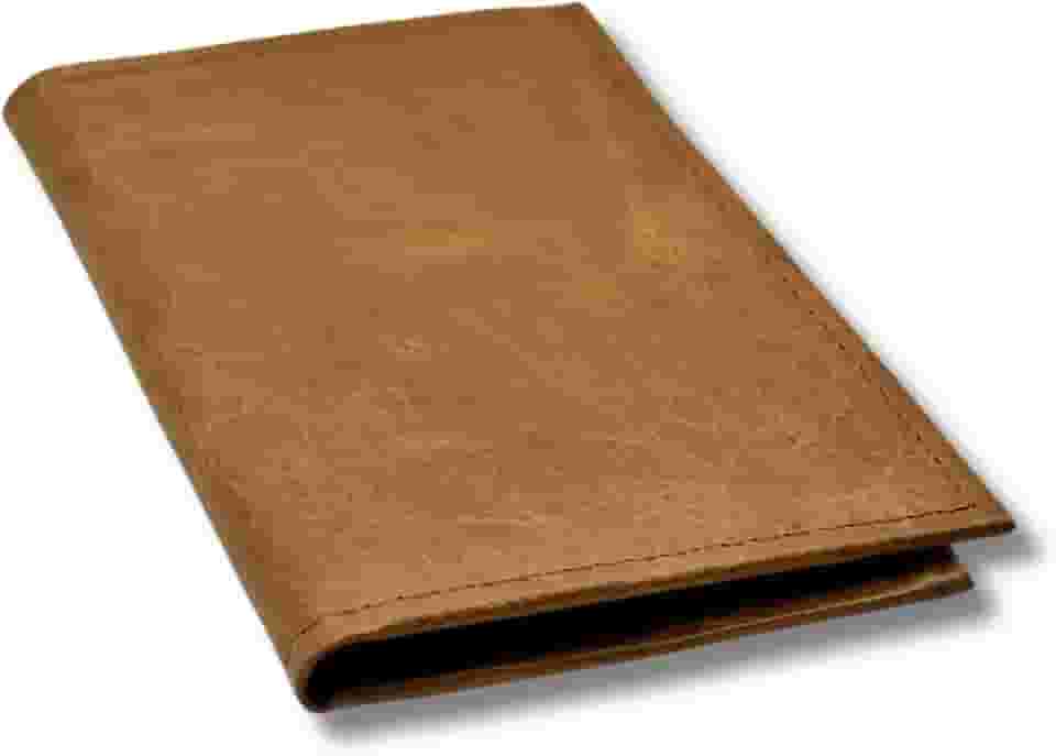 Carteira Slim Masculina Couro Legitimo Porta Cartão | Embalagem personalisada VÉRSIDON (Carvalho)