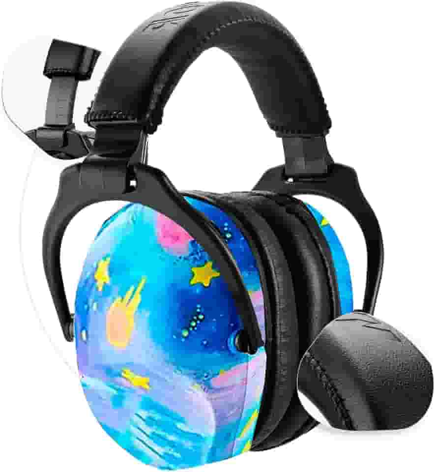 Abafador de Ruídos para Autismo Dobrável – Protetor de Ouvido com Redução de 22dB para Conforto Sensorial Infantil e Adulto.