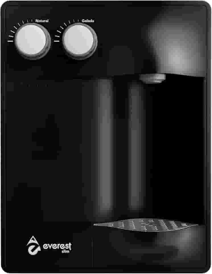 Purificador de Água Refrigerado por Compressor Everest Slim Preto