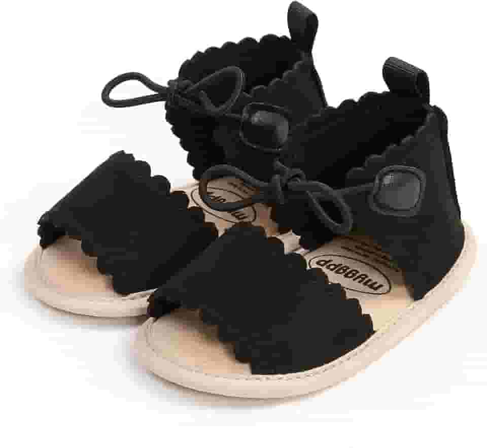 Infant Baby Girls Boys Summer Sandals Premium Unisex Non Slip Rubber Soft Sole Breathable Toddler First Walker Outdoor Beach Shoes