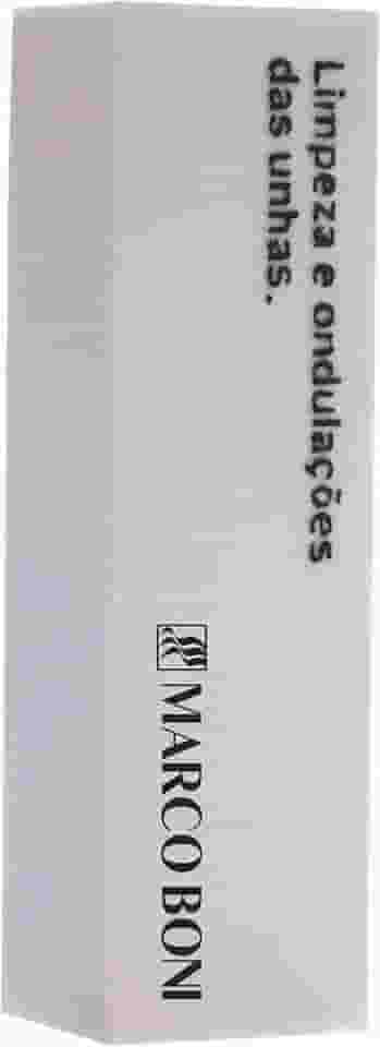 Bloco Lixa para Unhas, 6047, Marco Boni, Branco, 1 Unidade