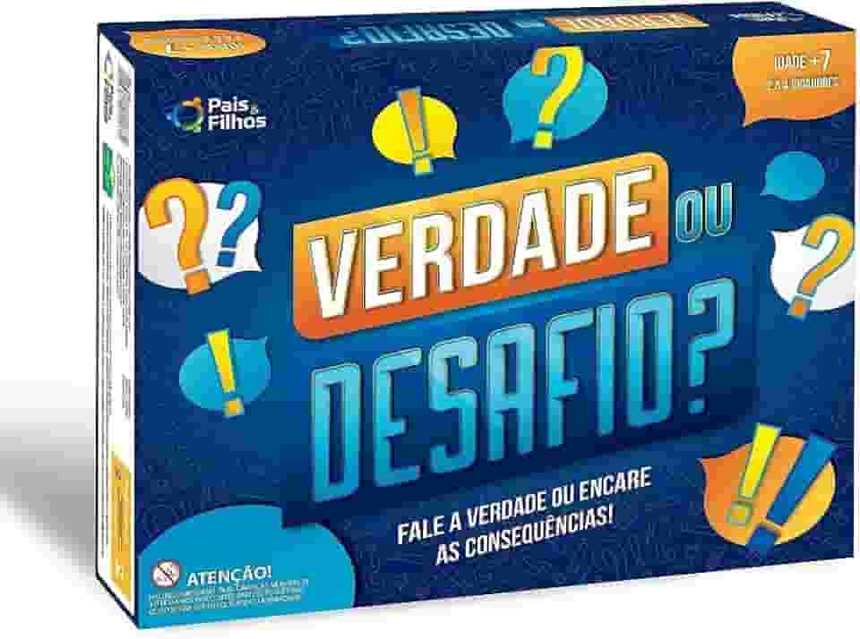 Pais & Filhos - Jogo Tabuleiro, Verdade Ou Desafio? Sortidas