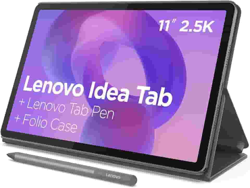 Tablet Lenovo Idea Tab Octa-Core, 4GB, 128GB Android 15 Wifi 5, Tela 11” 90Hz, Caneta e Capa