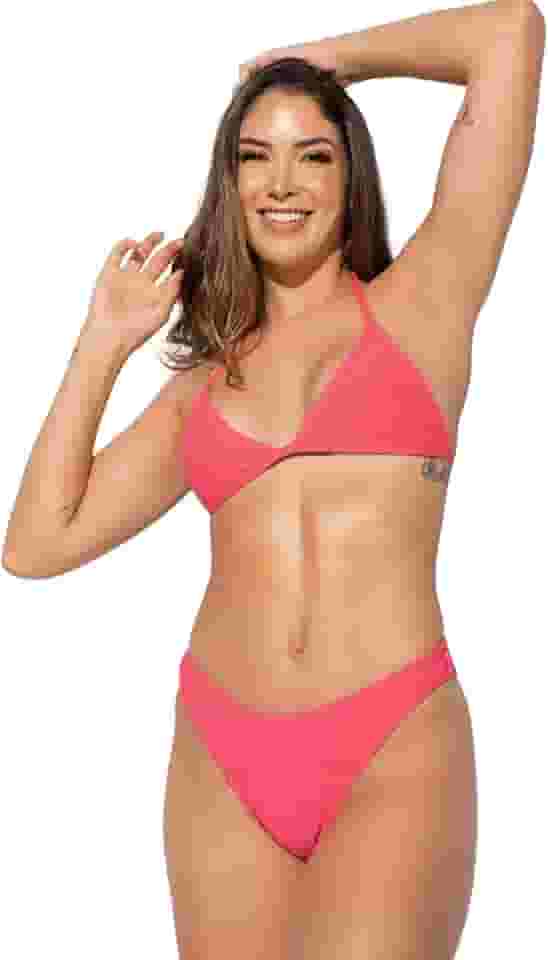 Biquíni Cortininha Aviador Asa Delta Fio Duplo Poliamida MVB Modas