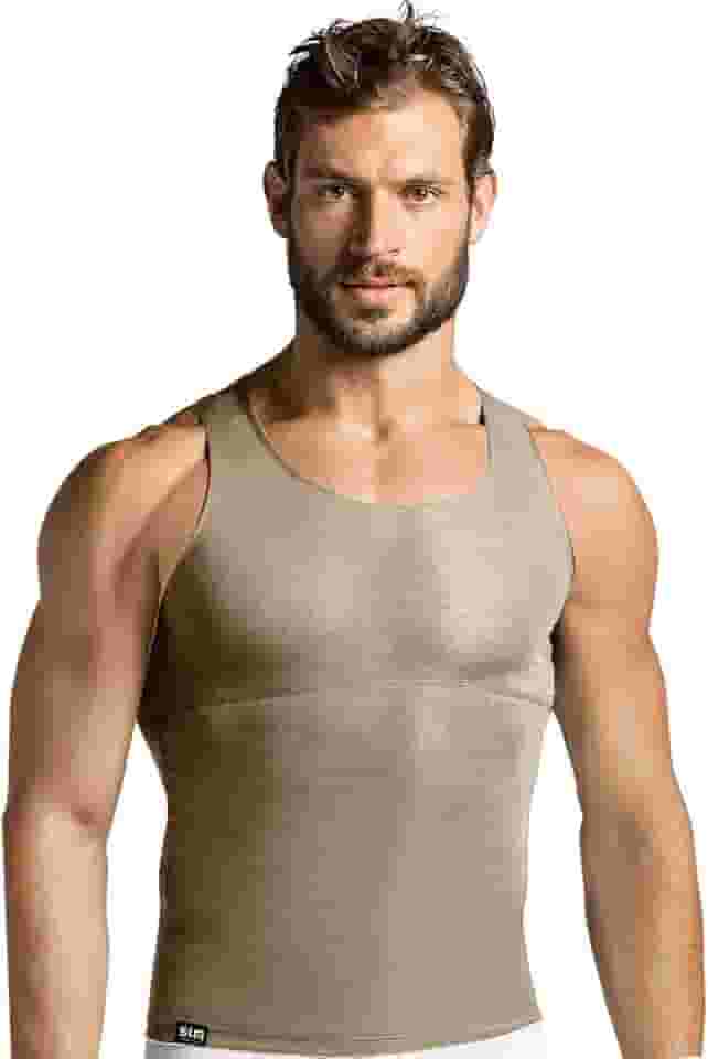 Slim Alta Compressão Postura Cinta Modeladora Masculina Fit