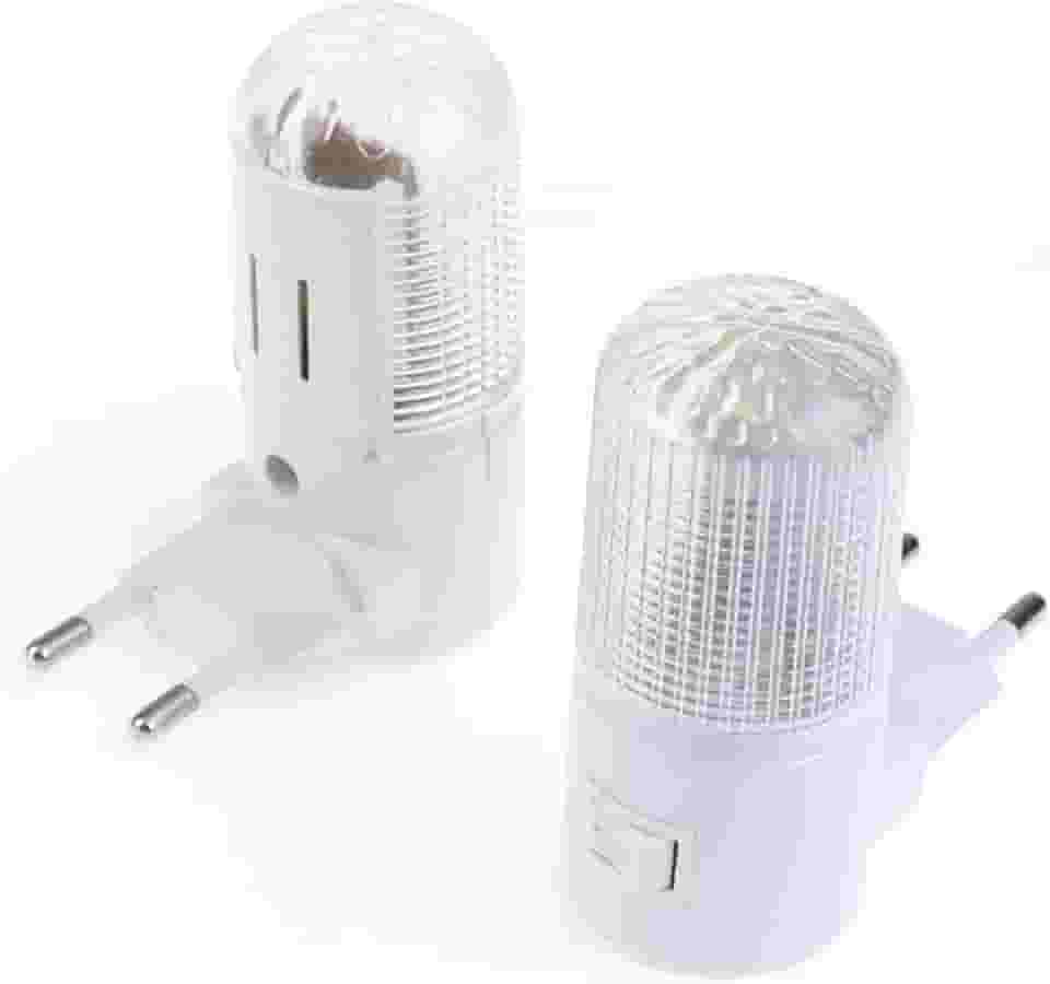 Abajur LED Mini Noturno Bivolt para Quarto Infantil: Luminária de Tomada em Acrílico - Luz Suave e Confortável para Bebês e Crianças - NEXUS MARKET (2)