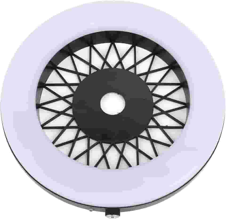 TOPINCN Anel de Luz LED para narguilé, RGB 16 Cores Iluminação Painel Redondo de Lâmpada de narguilé Com Controle Remoto para Decoração de Bar de Festa Em Casa, Luz Decorativa LED