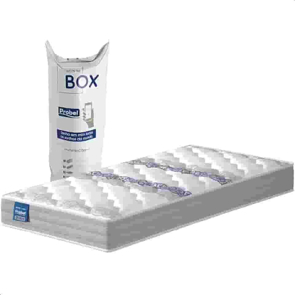 Colchão Solteiro Probel a vácuo D28 Night and Day In Box