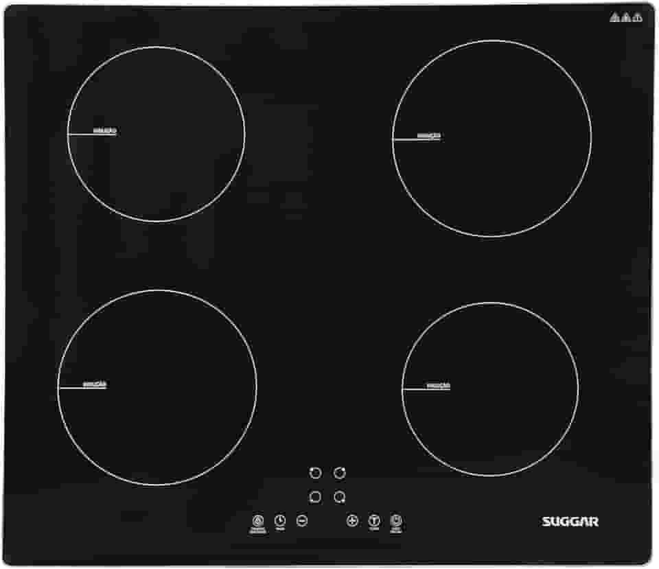 Cooktop de Indução 4 Zonas Preto 220V - SUGGAR - FG0422VC