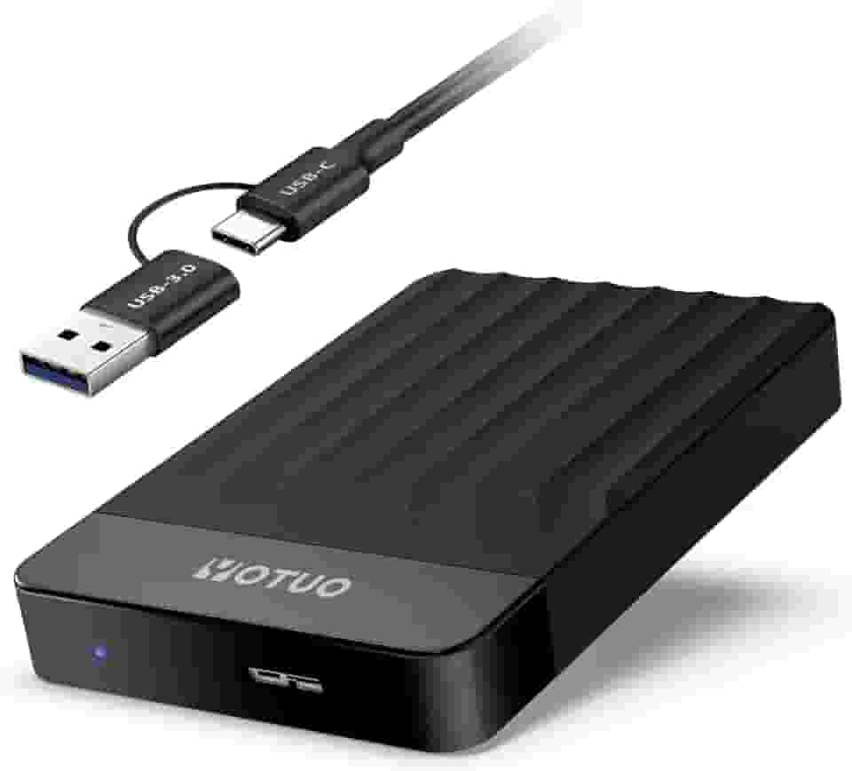 Disco rígido externo portátil de 1 TB HDD USB 3.0 para PC, Mac, desktop, laptop, PS4, PS5, Xbox, Xbox 360