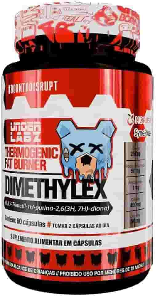Dimethylex (60 capsulas - 30 Doses) Termogênico - Under Labz | Acelera o Metabolismo, Energia Prolongada, Foco – Fórmula Premium | Treinos intensos | Tecnologia Burn Matrix