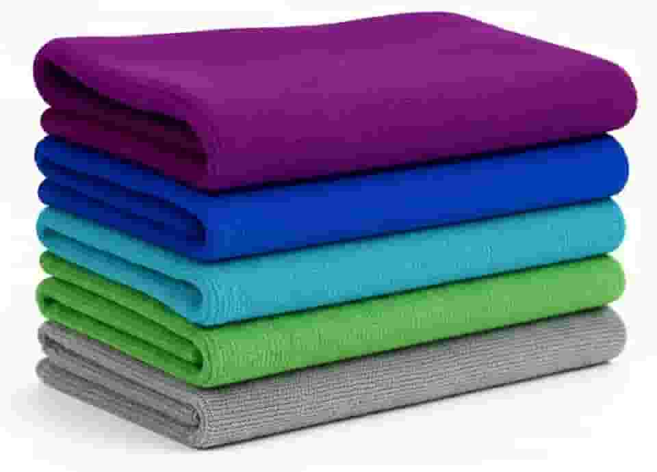 Kit 5 Pano de Chao Microfibra Macio 60x80cm Toalha de Limpeza Gigante Residencial…