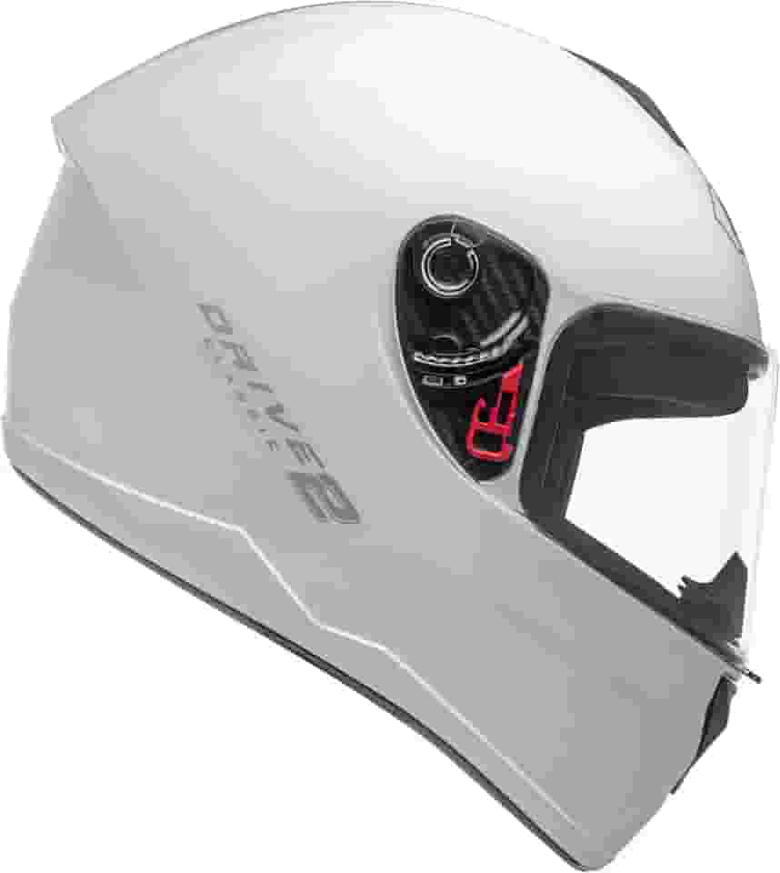 Fly Capacete Fechado Moto Drive 2 HG Classic Branco 56