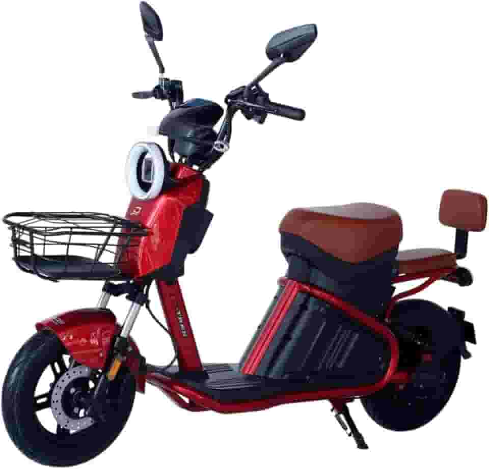 Bicicleta Elétrica 1000W Alarme Retrovisor Painel Digital E-Trek Duos