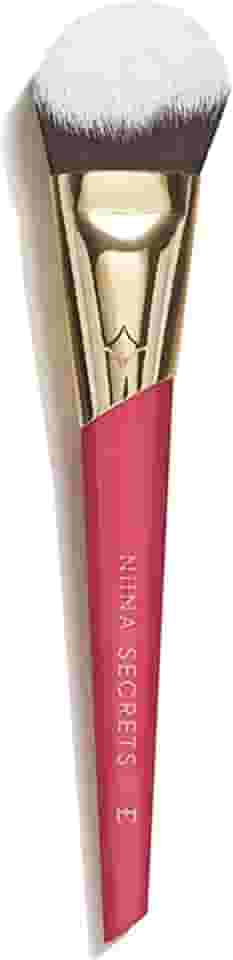 PINCEL MULTIFUNCIONAL Duo Fiber e Super Macias, Multifuncional, Para Base, Corretivo, Blush e Contorno