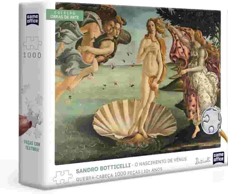 Toyster - Quebra-cabeça: Sandro Botticelli - Nascimento de Vênus - 1000 peças - Game Office