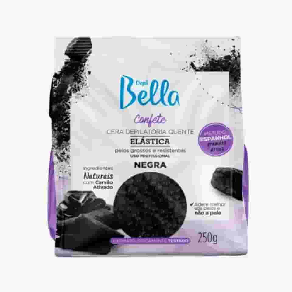 Depil Bella Cera Quente Confete Negra 250G
