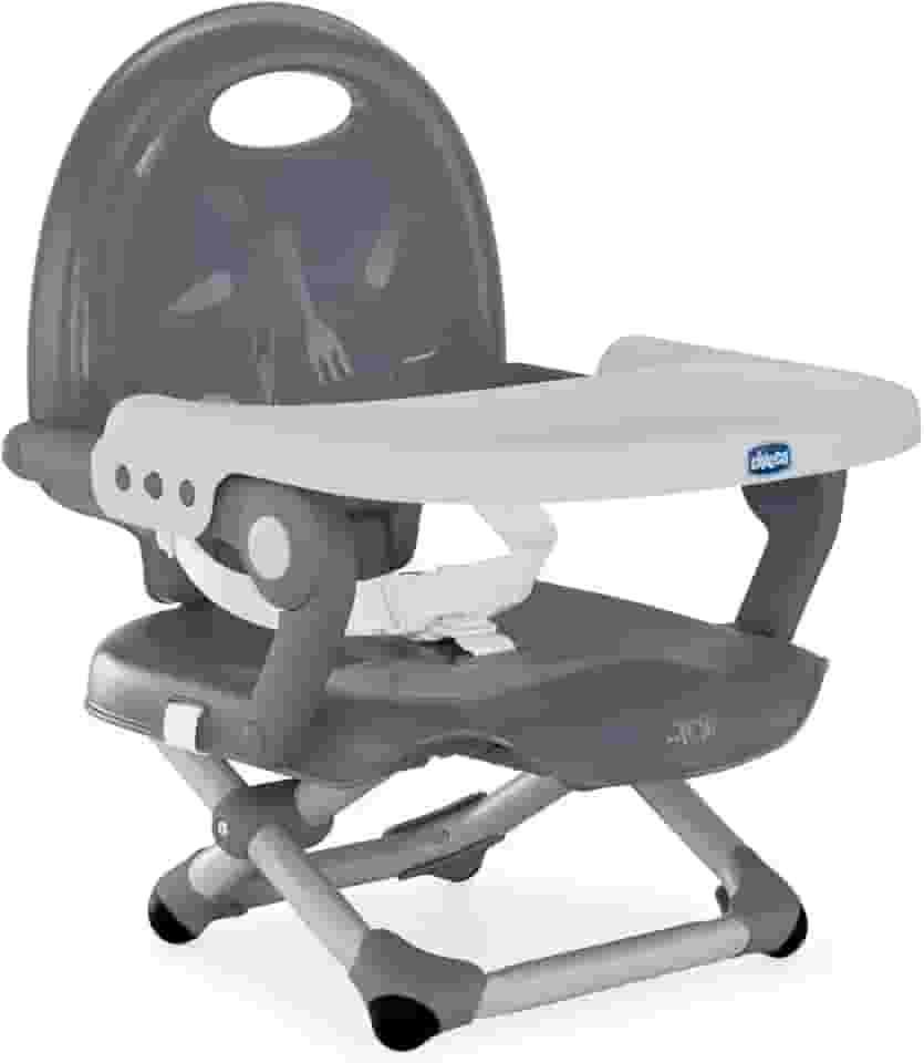 Assento elevatório para alimentação Pocket Snack, Chicco, Dark Grey