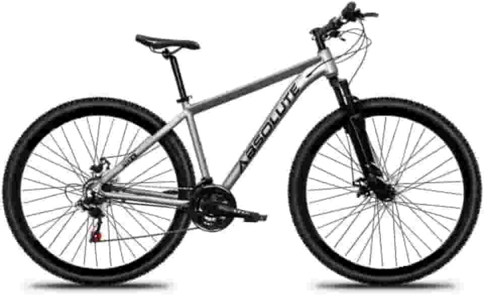 Bicicleta Aro 29 Absolute Nero 5 21 Veocidades MTB Aluminio Freio Mecânico Suspensão 80mm