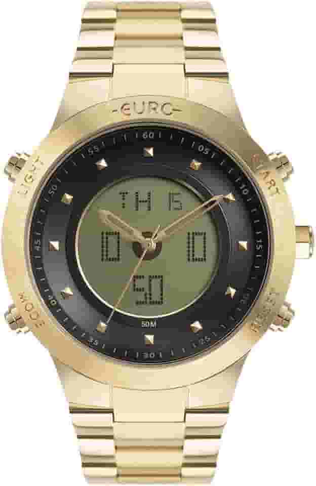 Relógio Euro Feminino Glitz Bicolor - EU2039KE/4J EU2039KE/4J