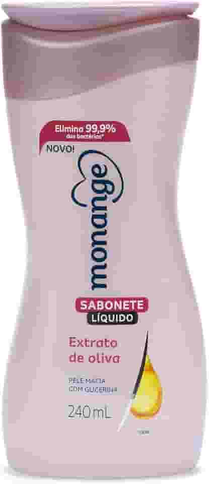 Monange Sabonete Líquido Extrato De Oliva 240Ml