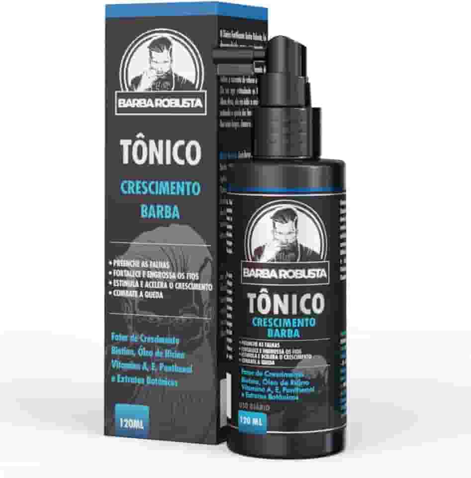 Produto Para Crescer Barba Tônico Crescimento Barba Robusta