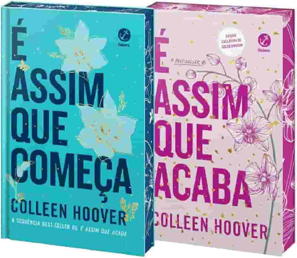 Coleção Colleen Hoover: É Assim que Acaba + É Assim que Começa (Edições de Colecionador com pintura trilateral)