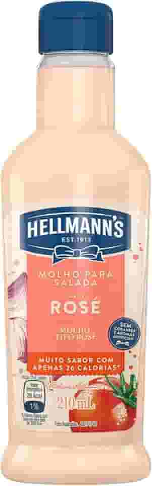 Hellmann´s Molho Para Salada Rosé Squeeze 210Ml