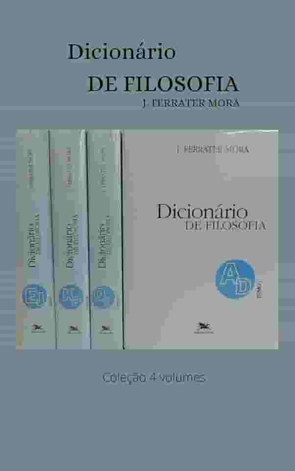 Dicionário de Filosofia – Coleção 4 volumes