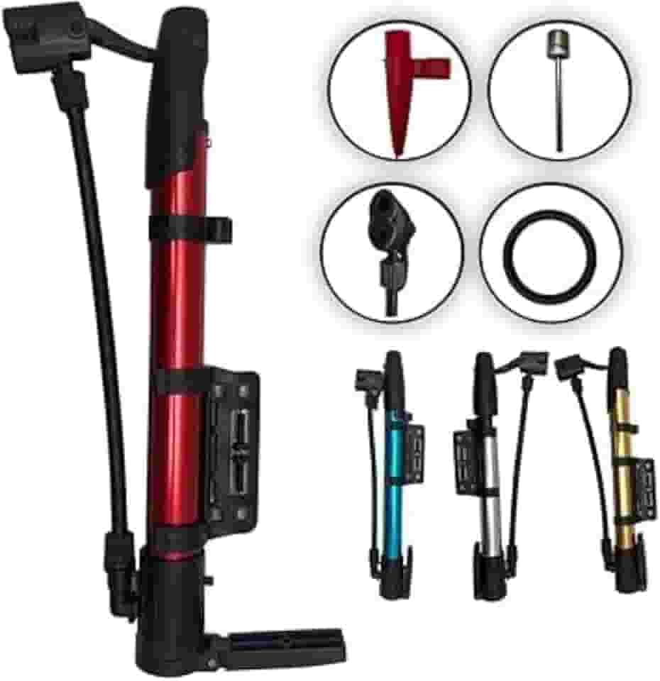 Bomba De Ar Manual Multiuso Inflador De Ar Portátil Encher Bola | Pneu De Bike | Bicicleta | Colchão Inflável | Piscina Infantil | Pneu De Moto | Câmera de Ar