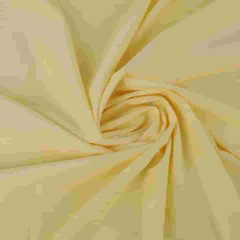 Tecido de nylon fosco elastano 4 vias stretch tricot Milliskin para costura roupa de banho esportiva - 152 cm de largura (amarelo bebê, 2 jardas)