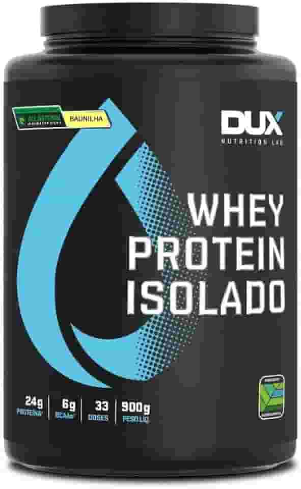 Whey Protein Isolado All Natural Baunilha Pote 900g – Contribui para os Resultados e Auxilia a Recuperação Muscular – Dux Human Health