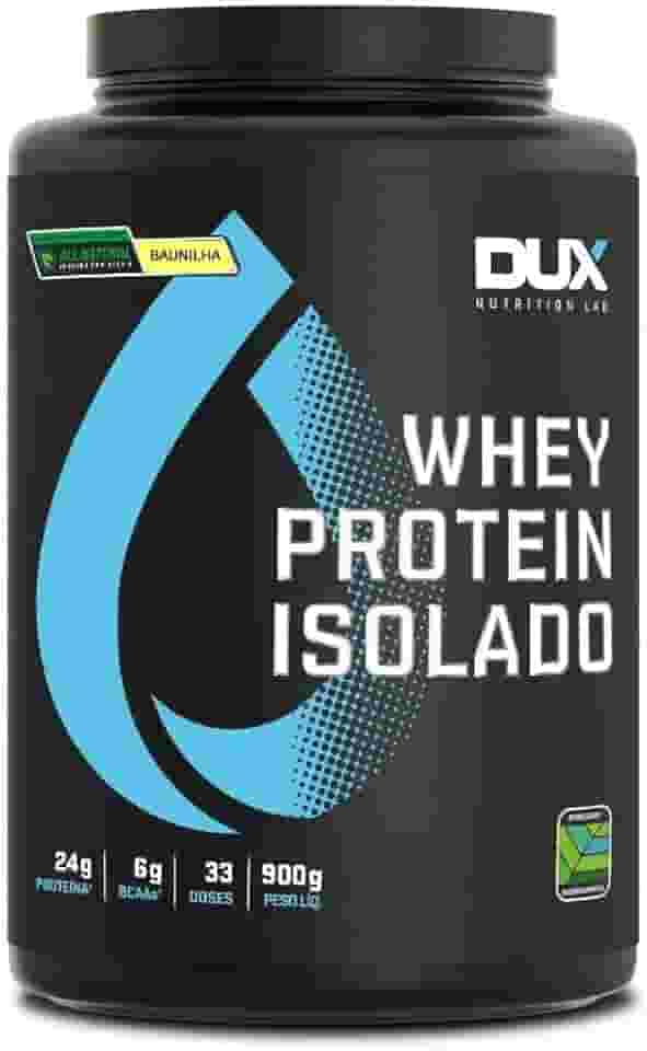 Whey Protein Isolado All Natural Baunilha Pote 900g – Contribui para os Resultados e Auxilia a Recuperação Muscular – Dux Human Health
