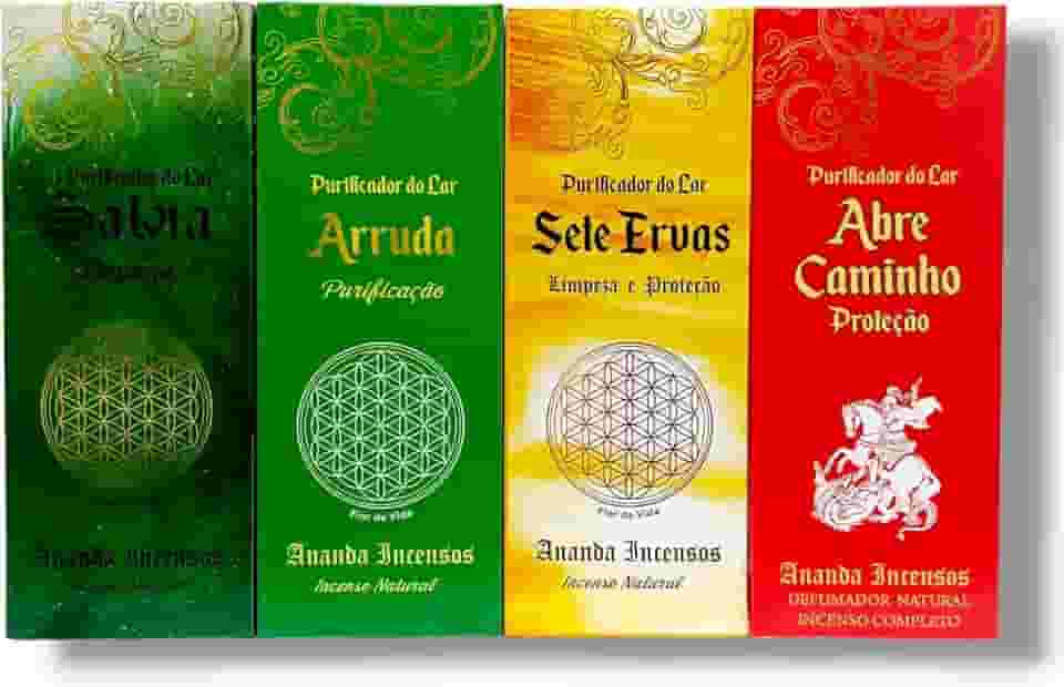 Kit Limpeza Pesada - Incenso Ananda Purificador do Lar