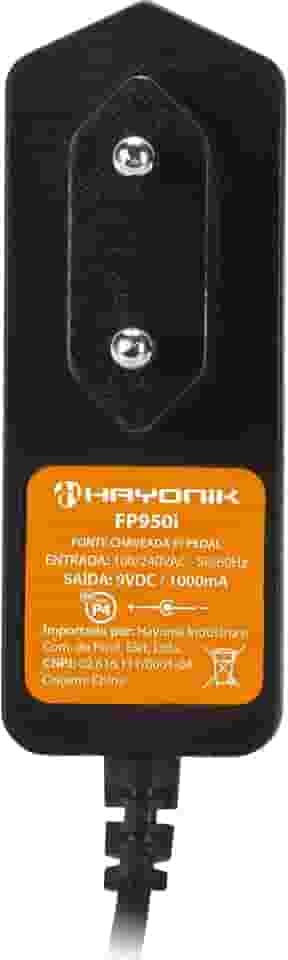 Fonte de Energia para até 4 Pedais Hayonic FP950i - 1000mA