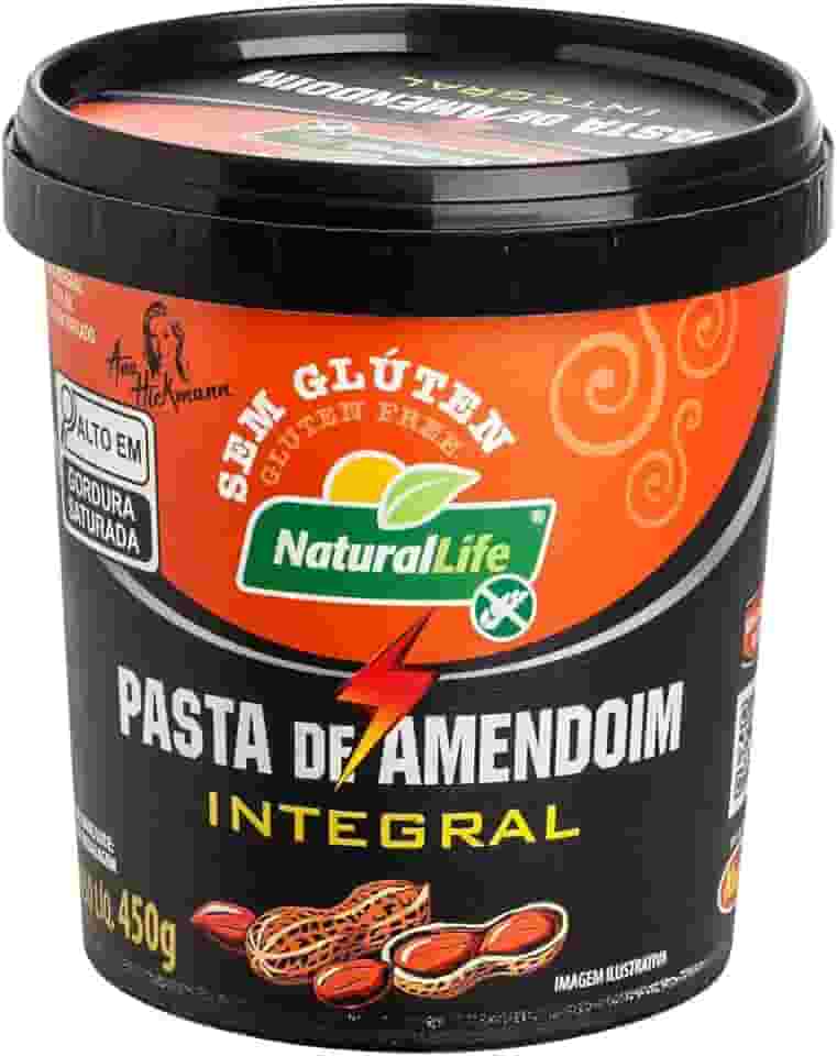 Pasta de Amendoim Integral - Natural Life - Sem Glúten - 450g