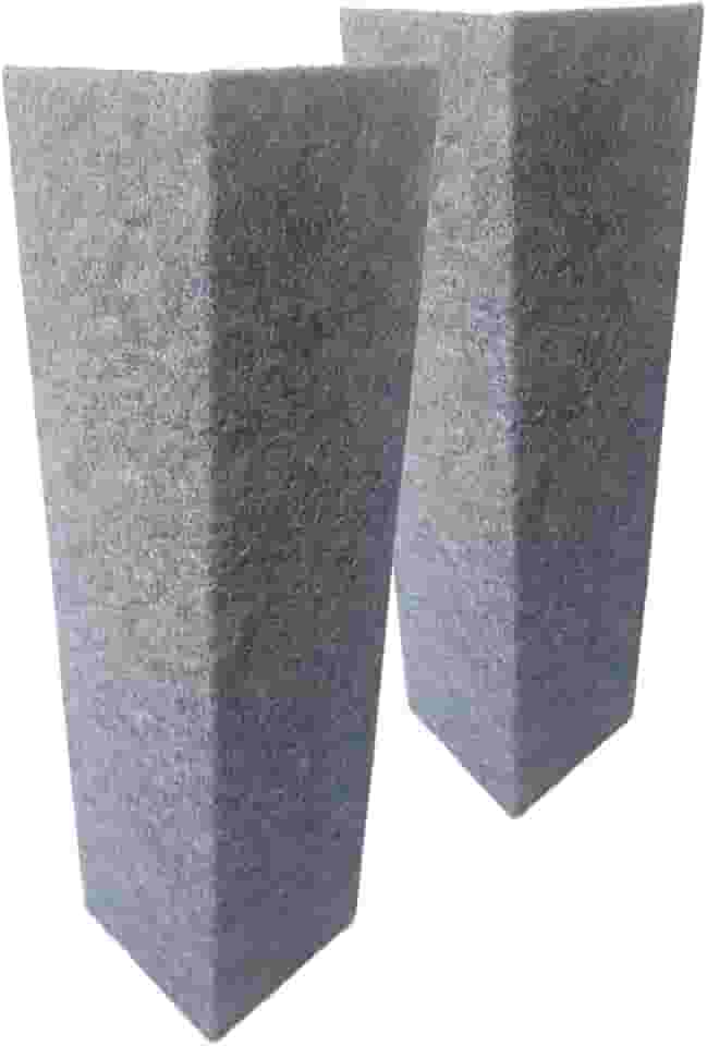 Arranhador para Gatos de canto Sofá Gatto Karino - Kit 2un Carpete (Grafite, 40 cm)