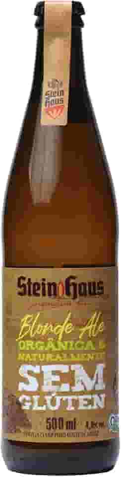 Cerveja SteinHaus Blonde Ale 100% de arroz SEM GLÚTEN 500 ml Stein Haus 500 ml