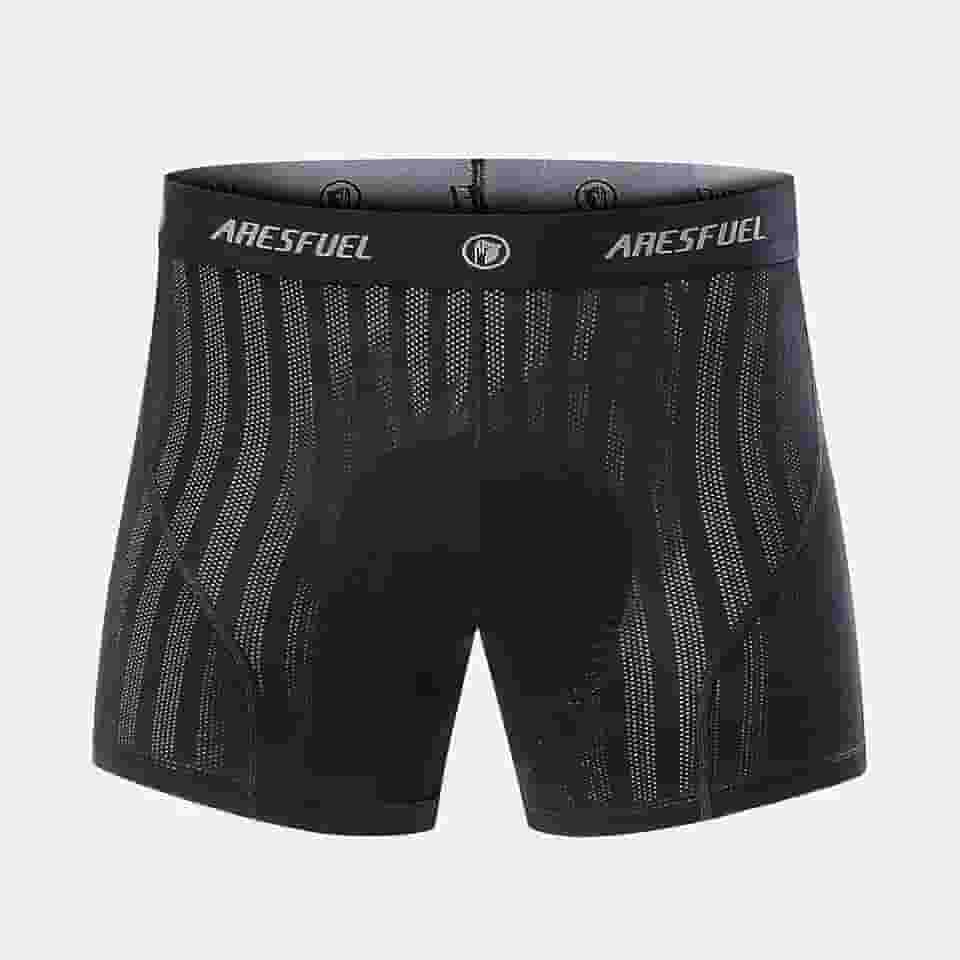 Shorts de bicicleta acolchoados masculinos, respirável, secagem rápida, conforto elástico para ciclismo de longa distância, estrada e mountain bike, roupas de bicicleta acolchoadas para homens, equipa